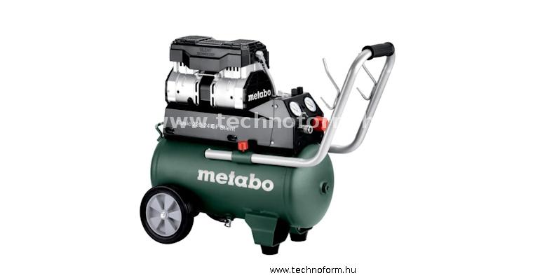 metabo basic220-24wof-silent olajmentes csendesített kompresszor 8 bar 1100w 24l tartállyal - 601593000