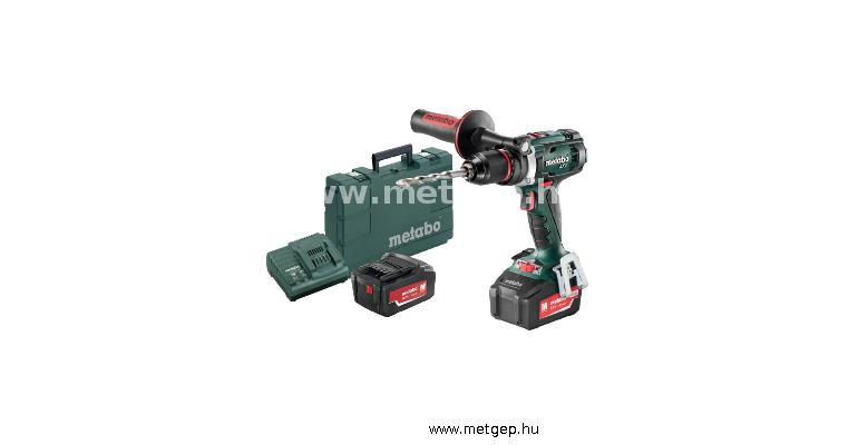 metabo bs 18 ltx bl i akkus fúró-csavarozó 2 db 18v li-power akkuegység (5,2 ah) - 602358650