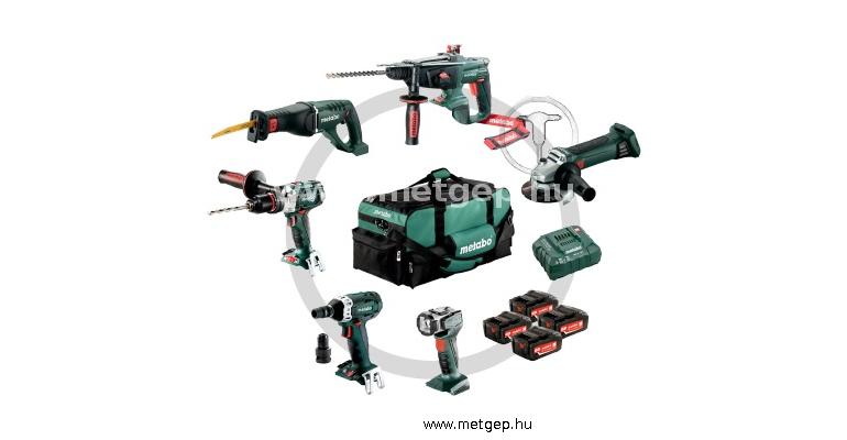 metabo comboset 6.1 18 voltos akkus gépcsomag - 685211000