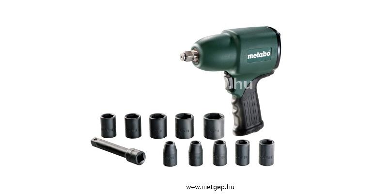 metabo dssw 360 set levegős 1/2" ütvecsavarozó - 604118500