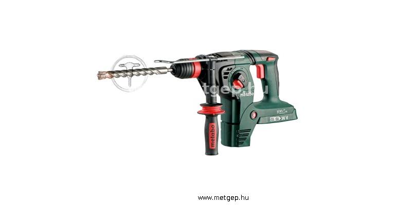 metabo 600796840 2x18 voltos akkus kombikalapács sds+ akku és töltő nélkül - 600796840