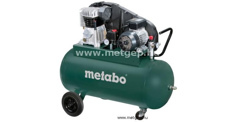 metabo mega 350-100 d kompresszor 10 bar 2200w 90l tartállyal 3 fázisú motorral - 601539000