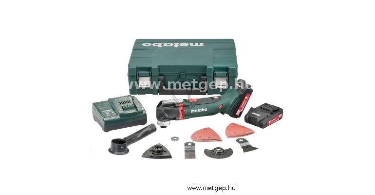 metabo mt 18 ltx akkus multiszerszám kofferben tartozékokkal - 613021510