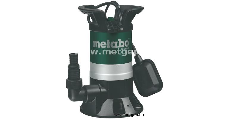 metabo ps 7500 s szennyvíz-búvárszivattyú - 80250750000