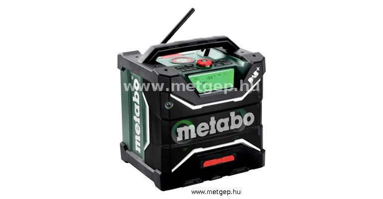 metabo rc12-1832wbtdab+ akkus építkezési rádió dab+ vételi lehetőséggel és bluetooth csatlakozással - 600779850