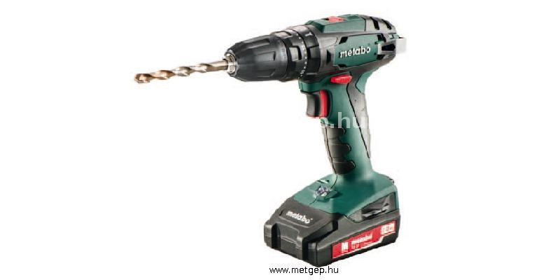 metabo sb18-950 18 voltos akkus ütvefúró-csavarozó 1,3 ah li-ion akkuval - 602245950