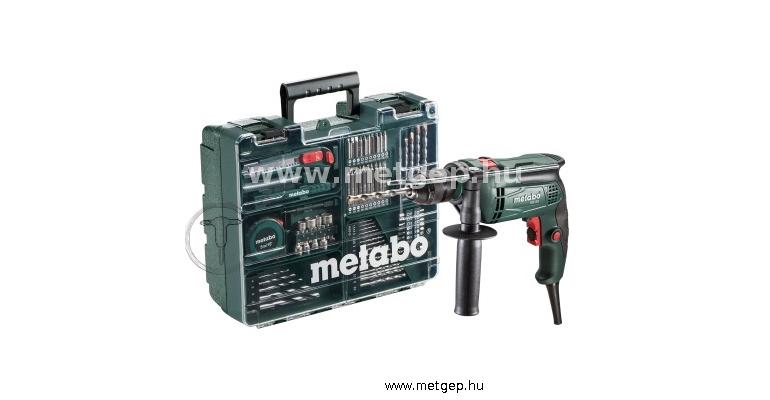 metabo sbe 650 ütvefúró 650w gyorstokmánnyal mobilműhely kofferben - 600742870