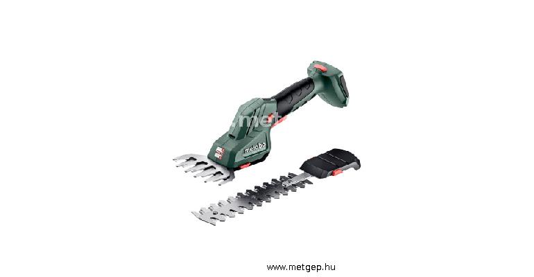 metabo sgs 18 ltx q akkus 18v bokorvágó és fűnyíróolló akku és töltő nélkül - 601609850
