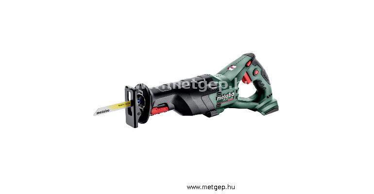 metabo sse 18 ltx bl-840 18 voltos akkus szablyafűrész - 602267840