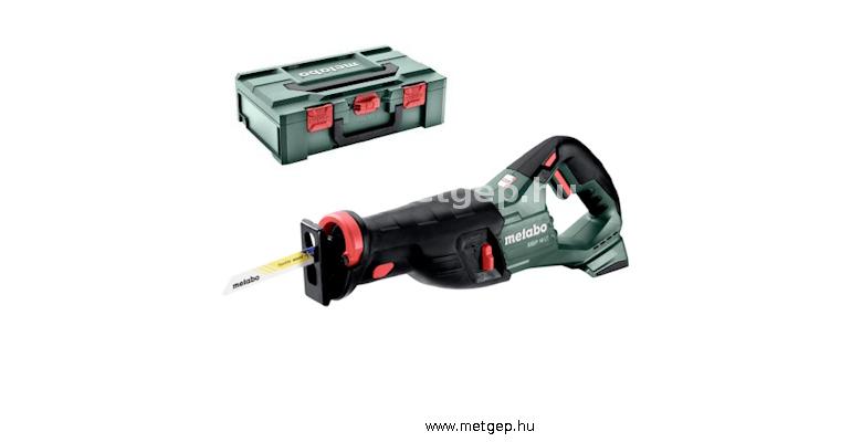 metabo ssep18lt-840 akkus orrfűrész akku és töltő nélkül metabox-ban - 601616840