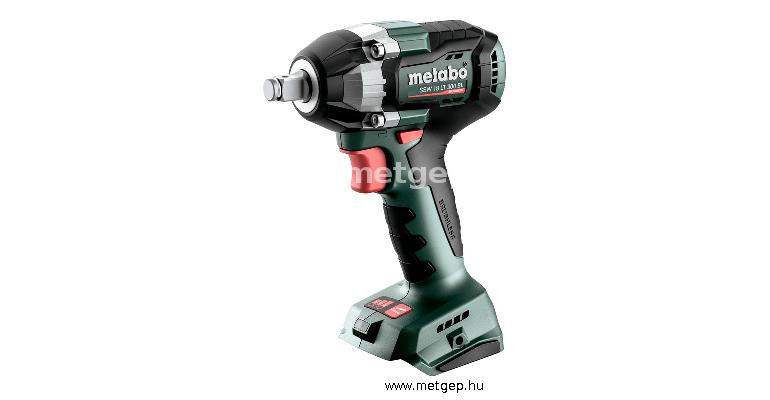 metabo ssw 18 lt 300 bl-840 akkus ütvecsavarbehajtó 1/2" 300nm akku és töltő nélkül - 602398840