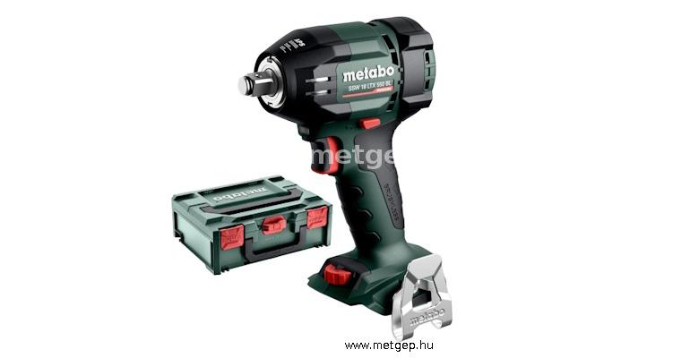 metabo ssw18ltxbl550-840 akkus ütvecsavarbehajtó 550nm akku és töltő nélkül - 602404840