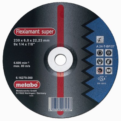 Metabo 616279000 230 x 6 x 22,23 mm-es vágótárcsa