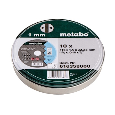 Metabo 61635800 115x1 mm-es vágótárcsa