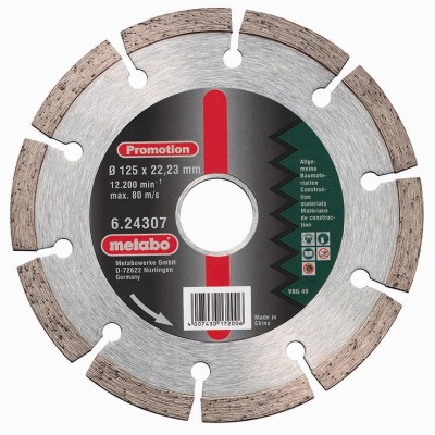 Metabo 624307000 125x22,23mm gyémánttárcsa