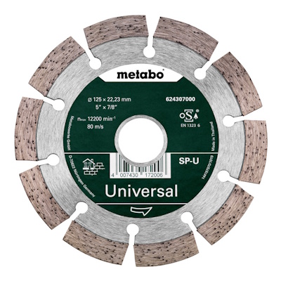 Metabo 624307000 125x22,23mm gyémánttárcsa