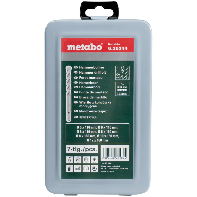 Metabo 626244000 SDS-Plus Classic fúrókészlet 7 részes