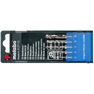 Metabo 627112000 HSS-G Fémfúró készlet bitbefogással