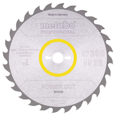 Metabo 628014000 Körfűrészlap 300x30x28z