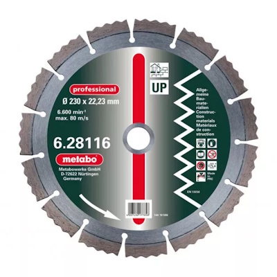 Metabo 628116000 230x22,23mm gyémánttárcsa