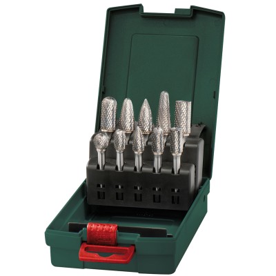Metabo 628404000 10 részes keményfémmaró készlet