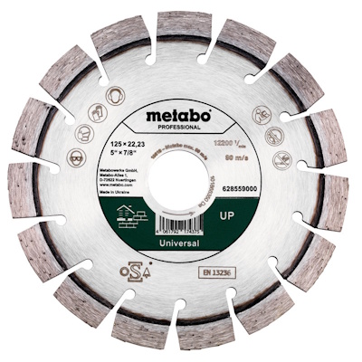 Metabo 628559000 125x22,23mm gyémánttárcsa