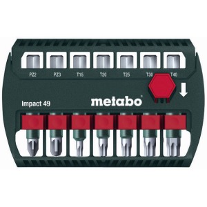 Metabo 628850000 BIT-Készlet 49 mm hosszú 7 részes