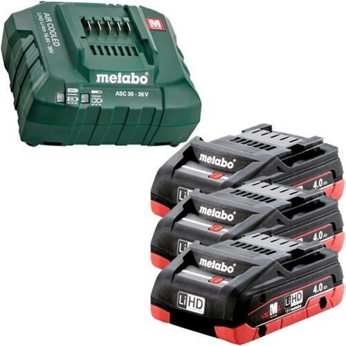 Metabo 685132000 ALAPKÉSZLET LIHD 3 DB 4.0 Ah + ASC55 töltő