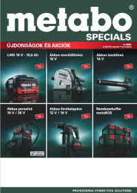 Metabo 2021 I.féléves akciója