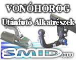 vonóhorog, utánfutó alkatrész