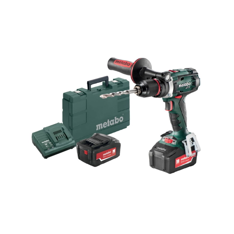 Metabo BS 18 LTX BL I Akkus fúró-csavarozó 2 db 18V Li-Power akkuegység (5,2 Ah)