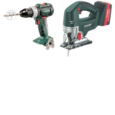 Metabo COMBOSET 4.3 Akkus gépcsomag 4db géppel és 3db 18V 4Ah akkuval vászontáskában