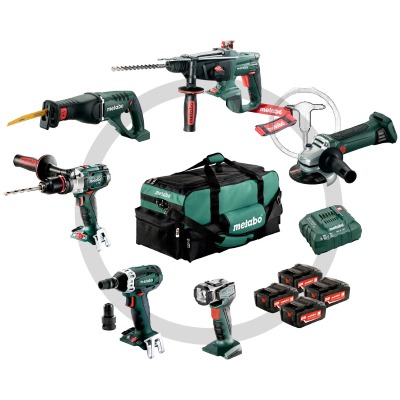 Metabo COMBOSET6.1 18 Voltos akkus gépcsomag