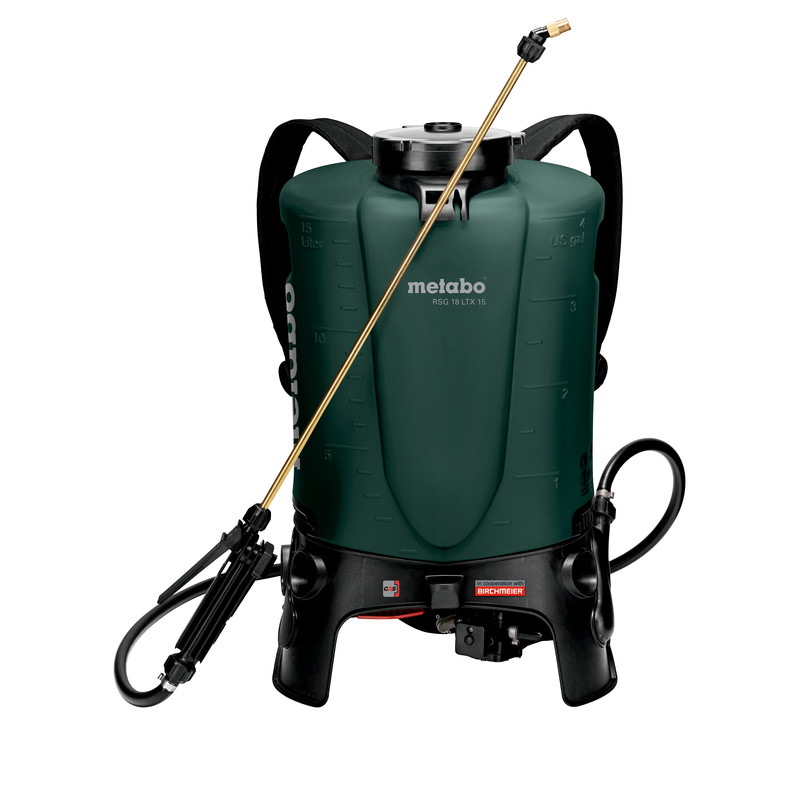 Metabo RSG18LTX15-850 Akkus háti permetező akku és töltő nélkül