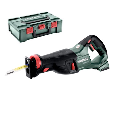 Metabo SSEP18LT-840 Akkus orrfűrész akku és töltő nélkül metaBox-ban