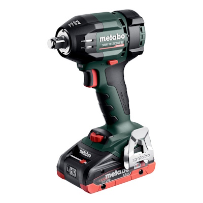 Metabo SSW18LTXBL550-800 Akkus ütvecsavarbehajtó 18V 550Nm2X4,0 Ah-s LIHD akksi és töltő metaBox-ban